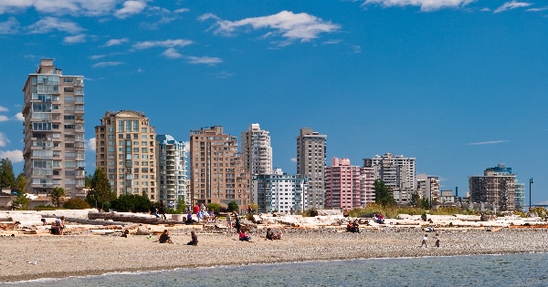 picture of a beach in beautiful West Vancouver