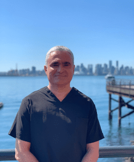 Photo of our Park Royal Dentist Dr. Hussain Hussainy Nasab